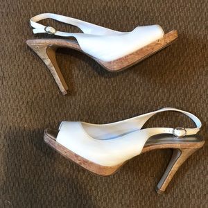 Fiona open toe heel.